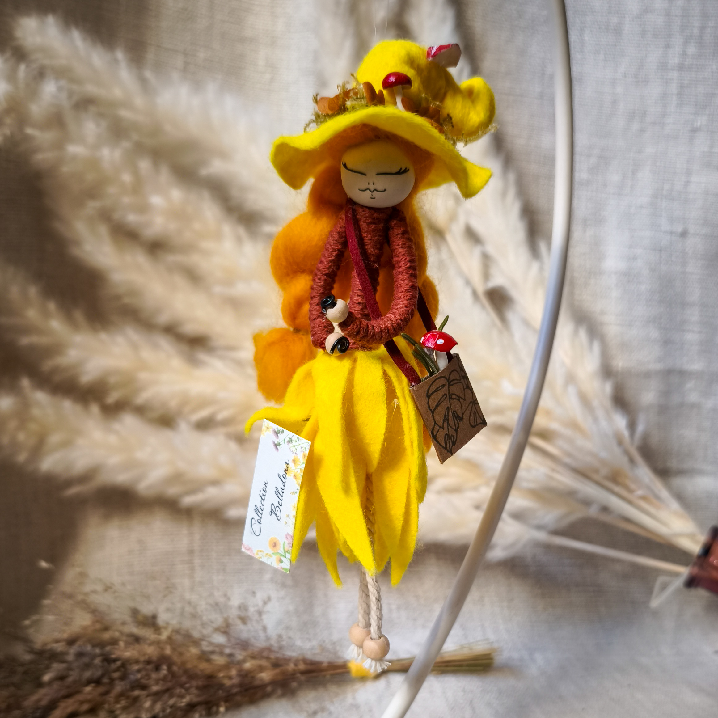 sorcière décorative artisanale