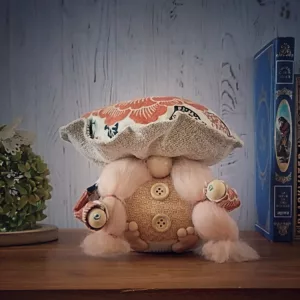 Gnome en chaussette et tissus