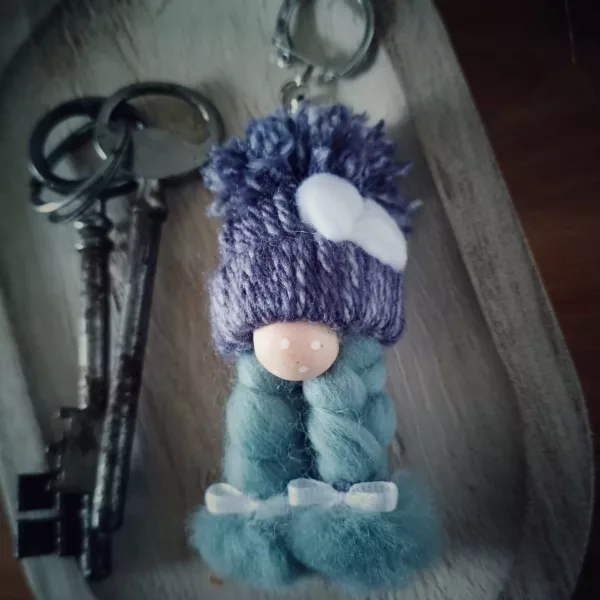 porte clé gnomes artisanaux