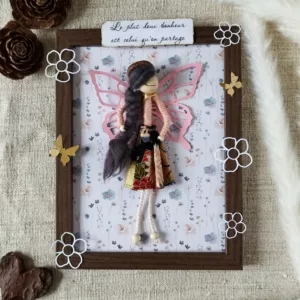 Cadre féérique « Doux bonheur »