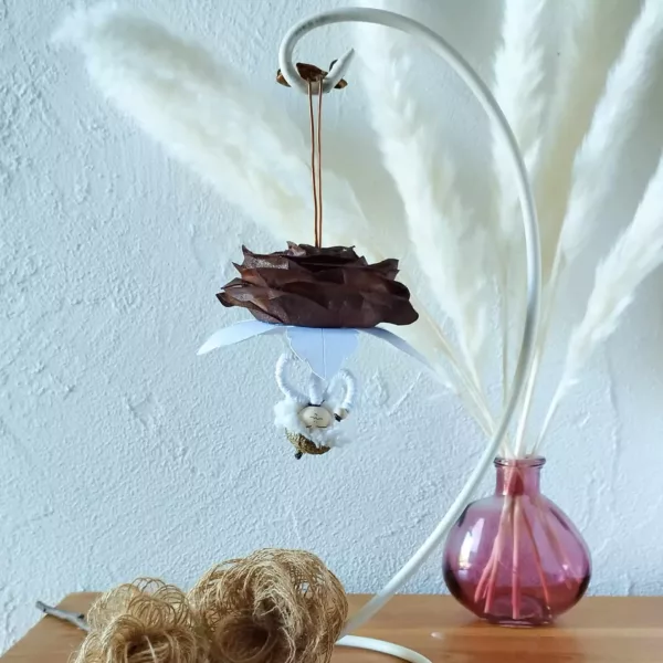 fée suspendue artisanale