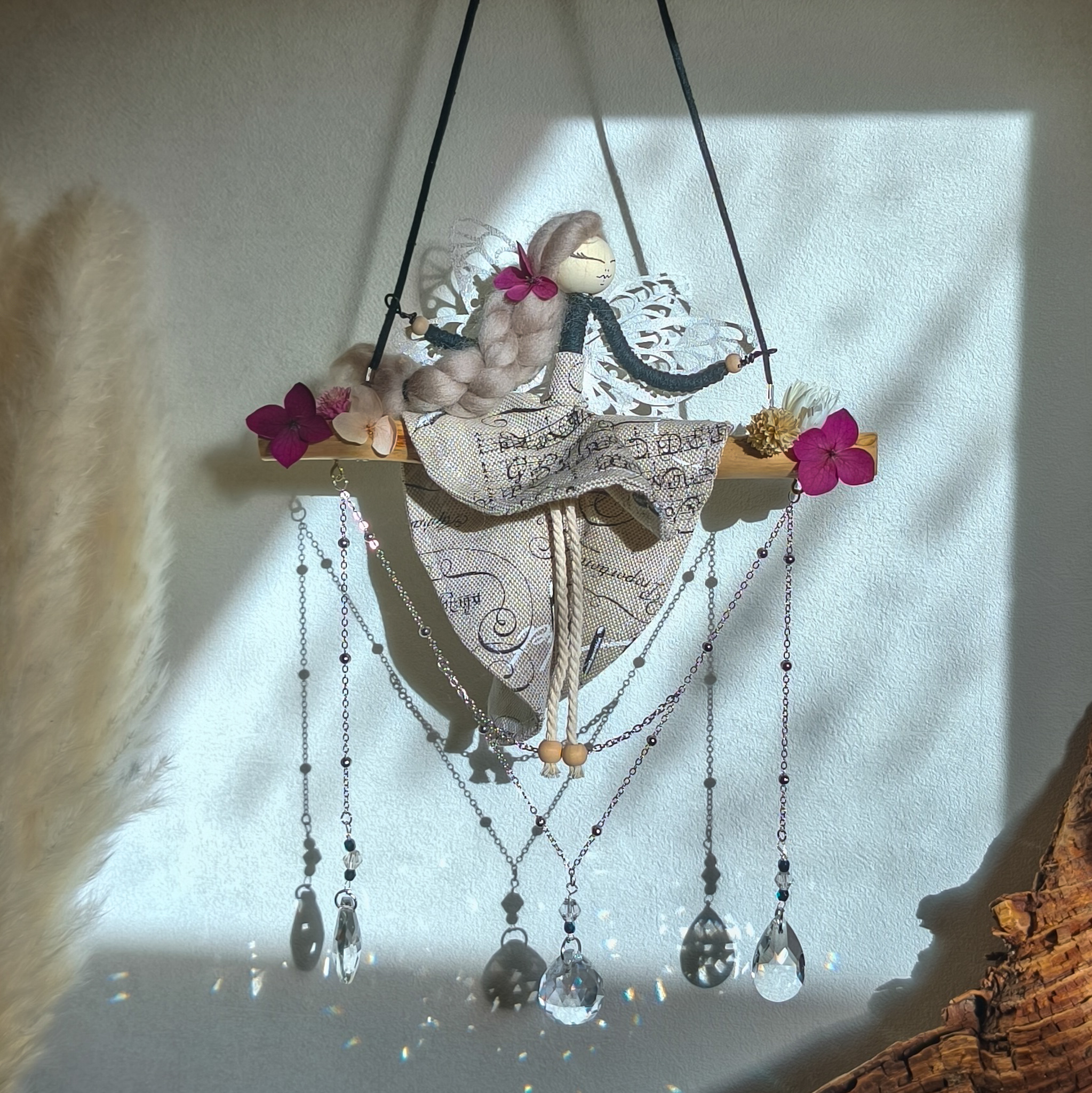 attrape soleil, fée artisanale unique