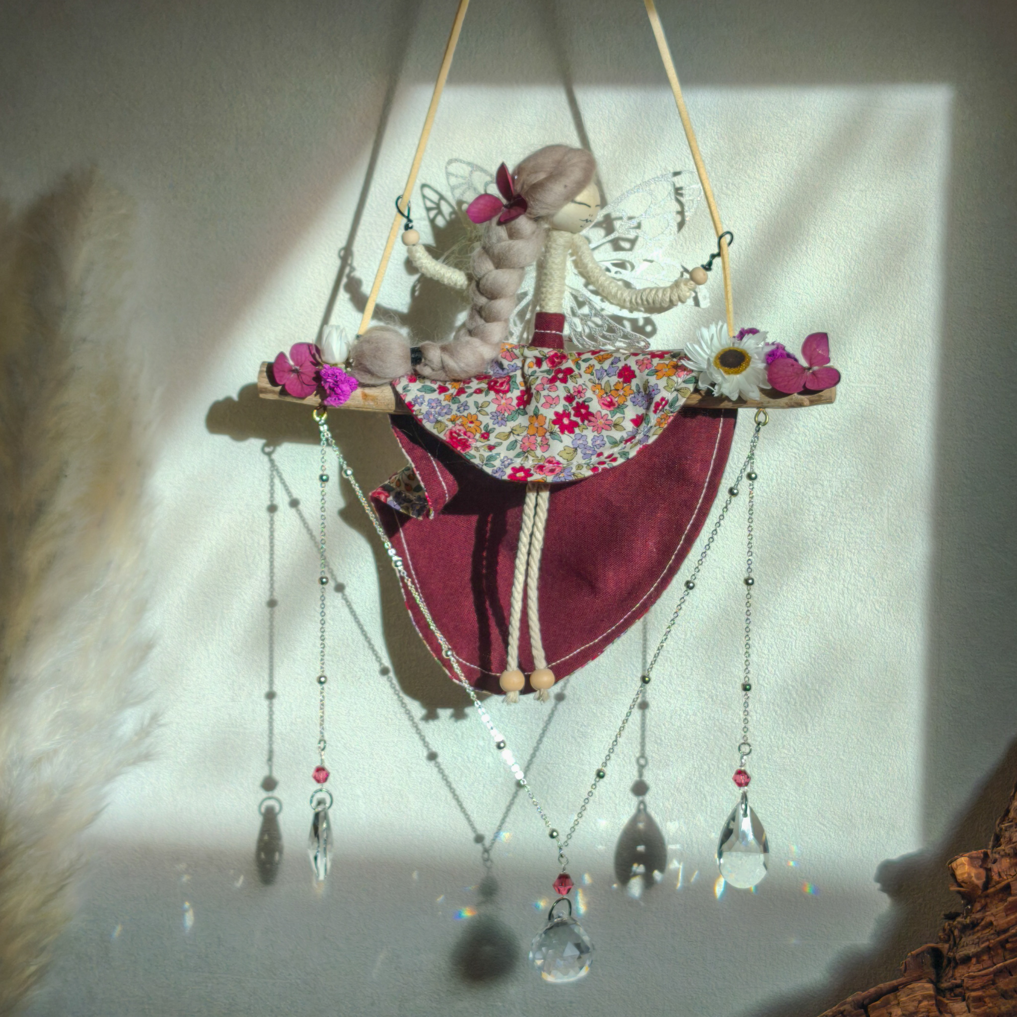 attrape soleil, fée artisanale unique