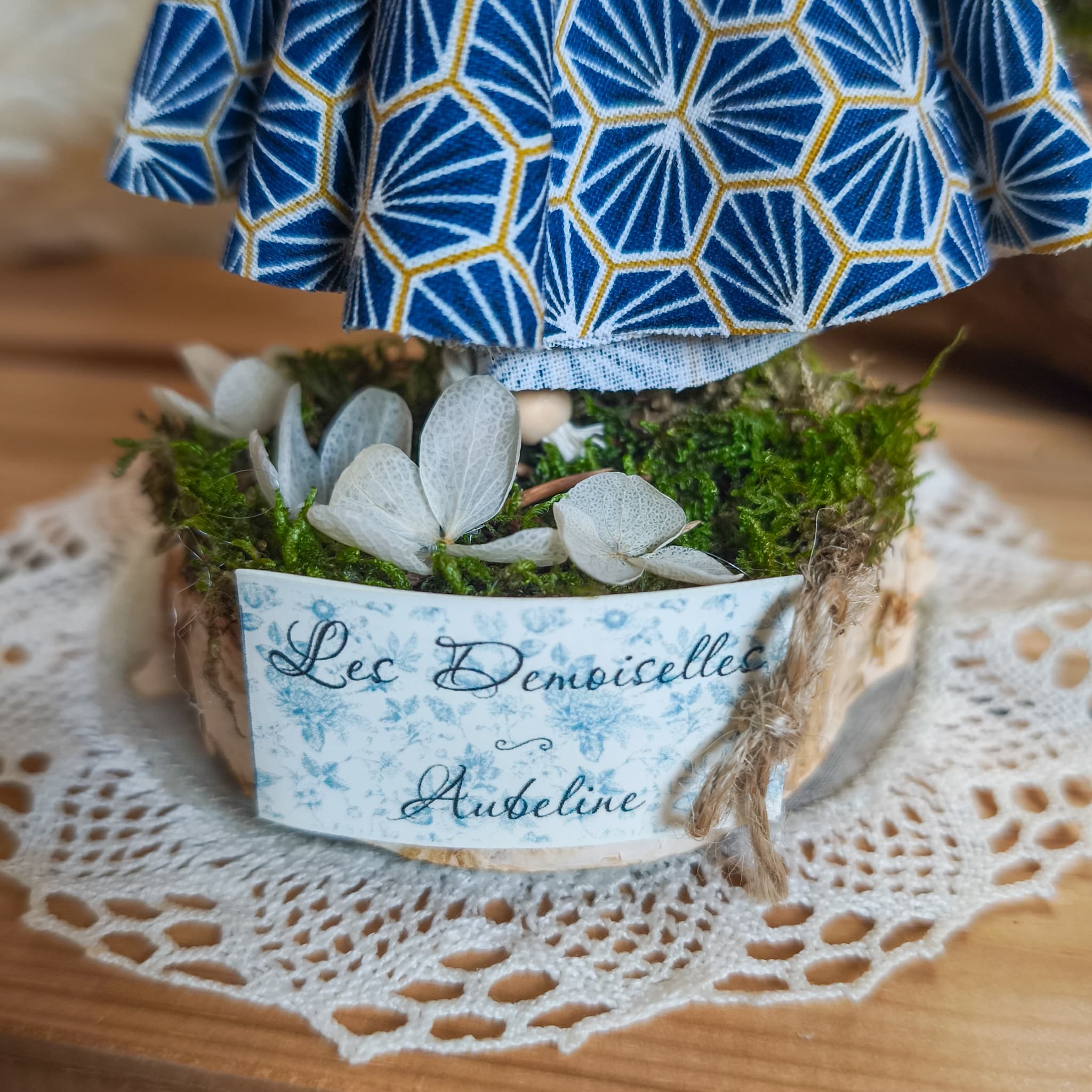 décoration artisanale, étiquette